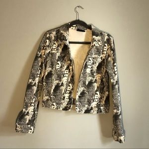BDG Snakeprint Jacket